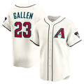 Arizona Diamondbacks #23 Zac Gallen Cream Home Limited Player Baseball Jersey