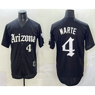 Arizona Diamondbacks #4 Ketel Marte Black Vapor Premier Limited Stitched Baseball Jersey