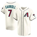 Arizona Diamondbacks #7 Corbin Carroll Cream Home Limited Player Baseball Jersey