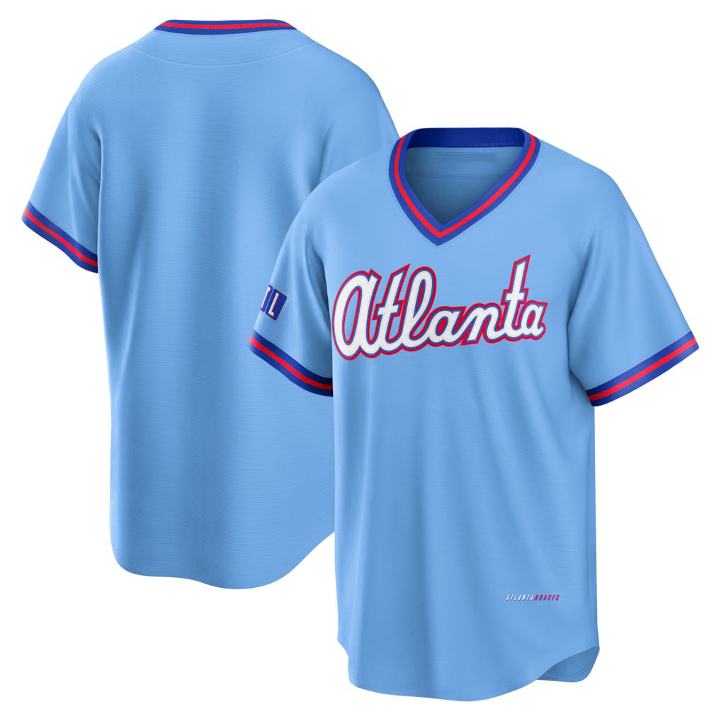 Atlanta Braves Powder Blue 2026 City Connect Stadium Baseball Jersey