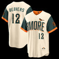 Baltimore Orioles #12 Dylan Beavers Natural 2026 City Connect Stadium Baseball Jersey