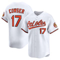 Baltimore Orioles #17 Colton Cowser White Home Limited Player Baseball Jersey