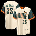 Baltimore Orioles #25 Pete Alonso Natural 2026 City Connect Stadium Baseball Jersey