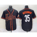 Baltimore Orioles #35 Adley Rutschman Black Cool Base Stitched Baseball Jersey