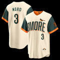 Baltimore Orioles #3 Taylor Ward Natural 2026 City Connect Stadium Baseball Jersey