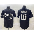 Boston Red Sox #16 Jarren Duran Black Gothic Vapor Limited Stitched Baseball Jersey