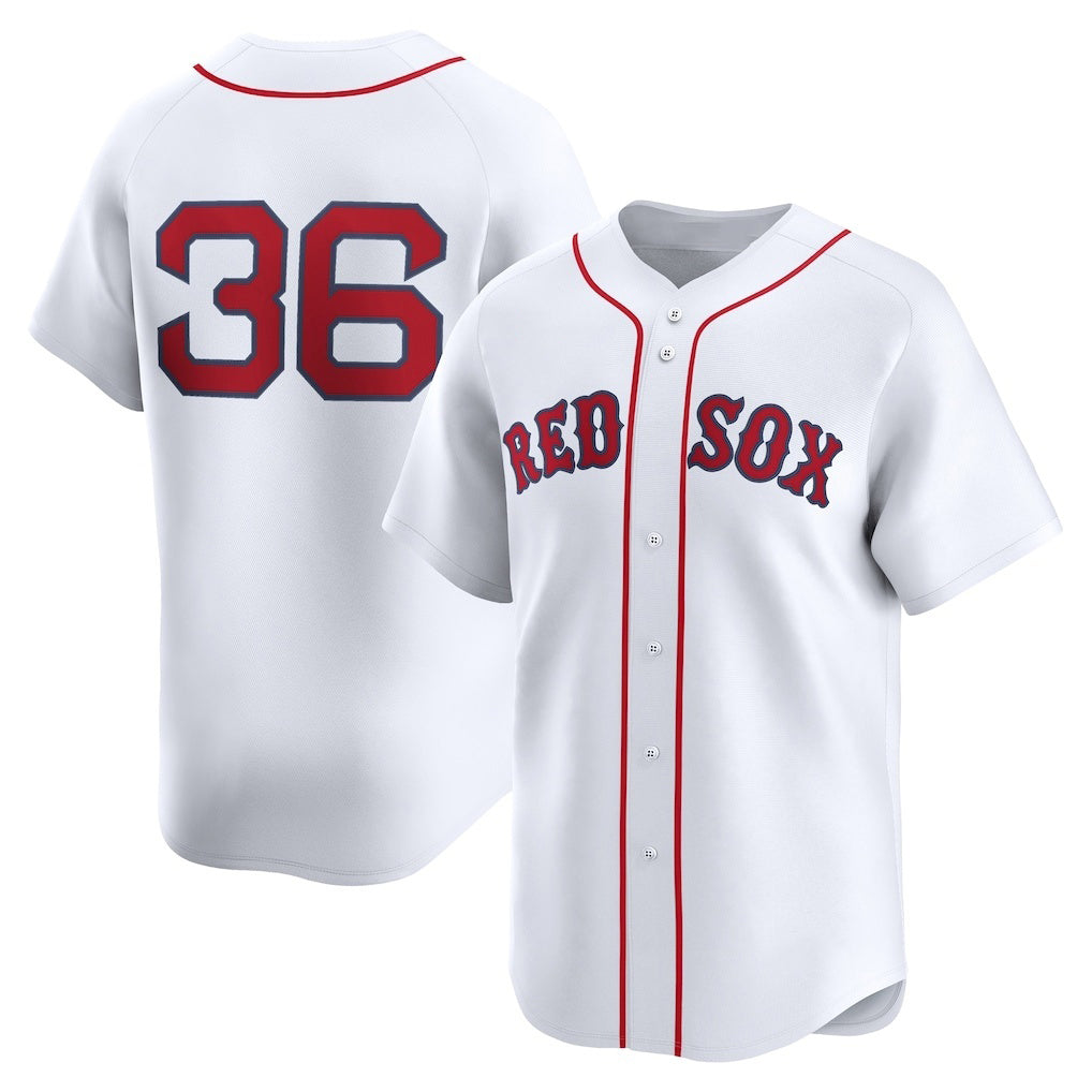 Boston Red Sox #36 Triston Casas White Home Limited Player Baseball Jersey