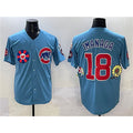 Chicago Cubs #18 Shōta Imanaga Blue 2025 Tokyo Series 2nd Alternate Limited Stitched Baseball Jersey