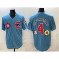 Chicago Cubs #4 Pete Crow-Armstrong Blue 2025 Tokyo Series 2nd Alternate Limited Stitched Baseball Jersey