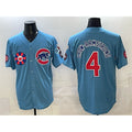 Chicago Cubs #4 Pete Crow-Armstrong Blue 2025 Tokyo Series 2nd Alternate Limited Stitched Baseball Jersey