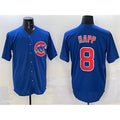 Chicago Cubs #8 Ian Happ Royal Cool Base Stitched Baseball Jersey