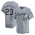 Chicago White Sox #23 Andrew Benintendi Gray Road Limited Player Baseball Jersey