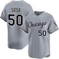 Chicago White Sox #50 Lenyn Sosa Gray 2025 Limited Stitched Baseball Jersey