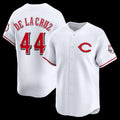 Cincinnati Reds #44 Elly De La Cruz White Alternate 2 Limited Player Baseball Jersey