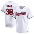 Cleveland Guardians #38 Steven Kwan White Home Limited Baseball Stitched Baseball Jersey