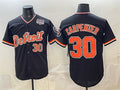 Detroit Tigers #30 Kerry Carpenter Black 2026 Alternate USA 250' Patch Vapor Premier Limited Stitched Baseball Jersey