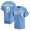 Kansas City Royals #9 Vinnie Pasquantino Light Blue Alternate Limited Stitched Baseball Jersey