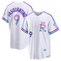 Kansas City Royals #9 Vinnie Pasquantino White 2026 City Connect Stadium Baseball Jersey