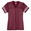 Sport-Tek Women's Maroon/ White PosiCharge Replica Jersey