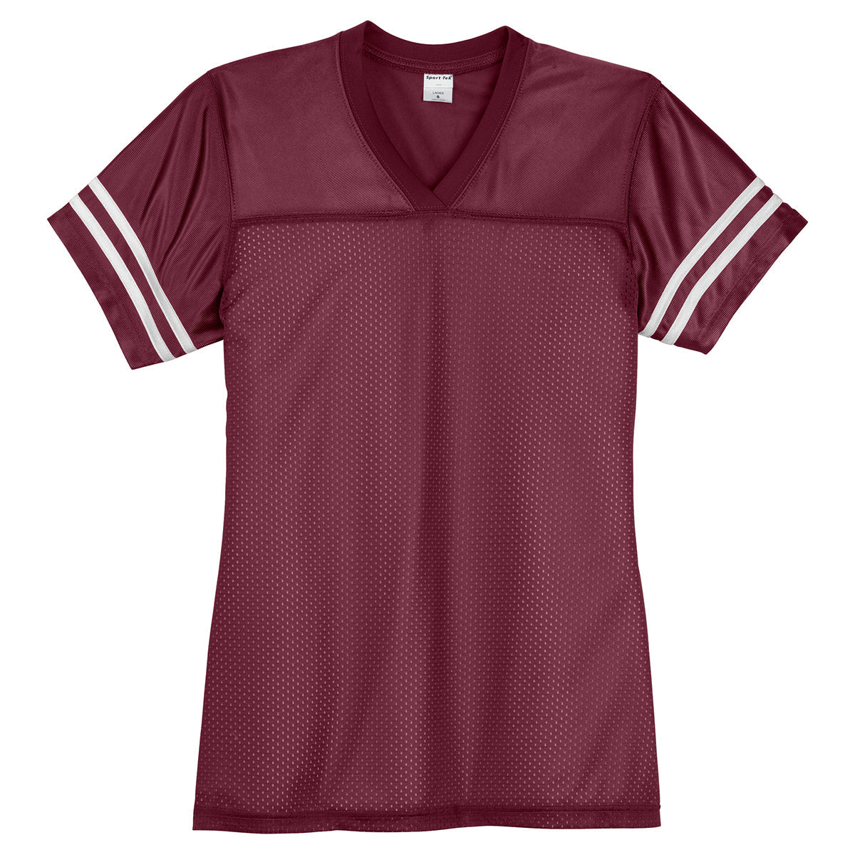Sport-Tek Women's Maroon/ White PosiCharge Replica Jersey