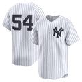 New York Yankees #54 Max Fried White Home Limited Player Baseball Jersey