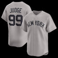 New York Yankees #99 Aaron Judge Gray Road Limited Player Baseball Jersey