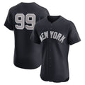 New York Yankees #99 Aaron Judge Navy Alternate 1 Elite Player Baseball Jersey