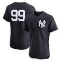 New York Yankees #99 Aaron Judge Navy Alternate 2 Elite Baseball Jersey