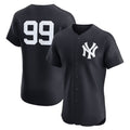 New York Yankees #99 Aaron Judge Navy Alternate 2 Elite Player Baseball Jersey