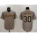 Pittsburgh Pirates #30 Paul Skenes Grey Stitched Baseball Jersey