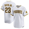 San Diego Padres #23 Fernando Tatis Jr. White Home Limited Player Baseball Jersey