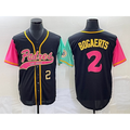 San Diego Padres #2 Xander Bogaerts Number Black NEW 2023 City Connect Cool Base Stitched Baseball Jersey
