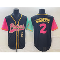 San Diego Padres #2 Xander Bogaerts Number Black NEW 2023 City Connect Cool Base Stitched Baseball Jersey